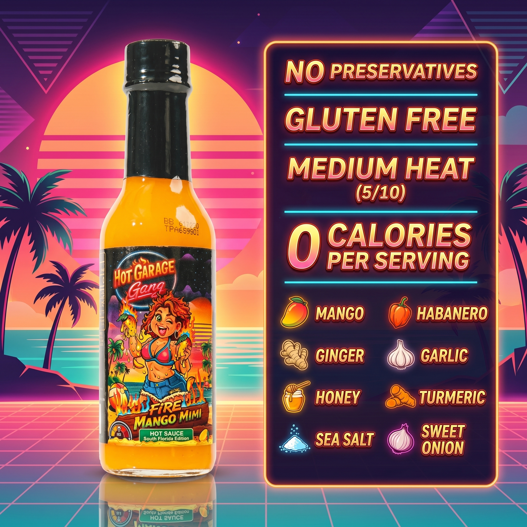 Fire Mango Mimi   - Hot Sauce