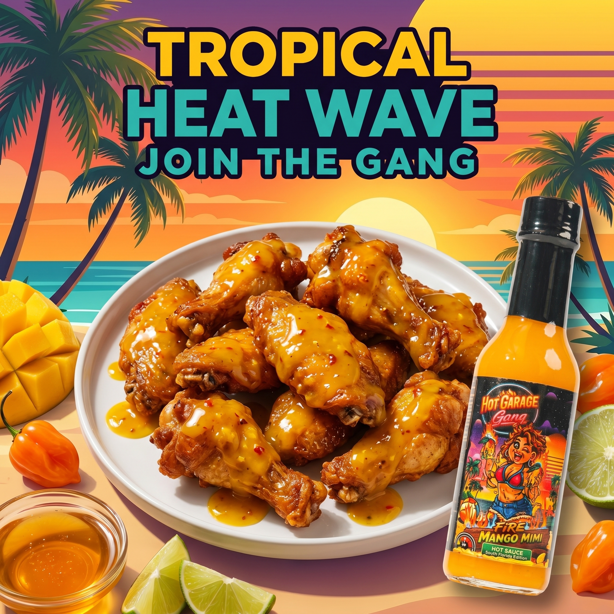 Fire Mango Mimi - Mango Habanero Hot Sauce